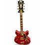 Used D'Angelico EX-DCTP RED Hollow Body Electric Guitar RED
