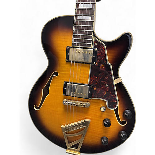 D'Angelico Used D'Angelico EX-SS 2 Color Sunburst Hollow Body Electric Guitar 2 Color Sunburst