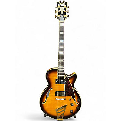Used D'Angelico EX-SS 2 Color Sunburst Hollow Body Electric Guitar