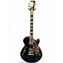 Used D'Angelico EX-SS Black Hollow Body Electric Guitar Black