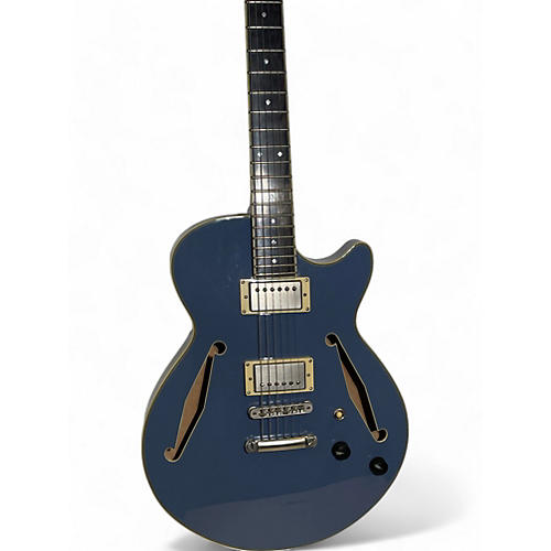 Used D'Angelico EX-SS Blue Hollow Body Electric Guitar Blue