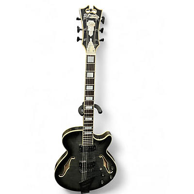 Used D'Angelico EX-SS Gray Black Hollow Body Electric Guitar