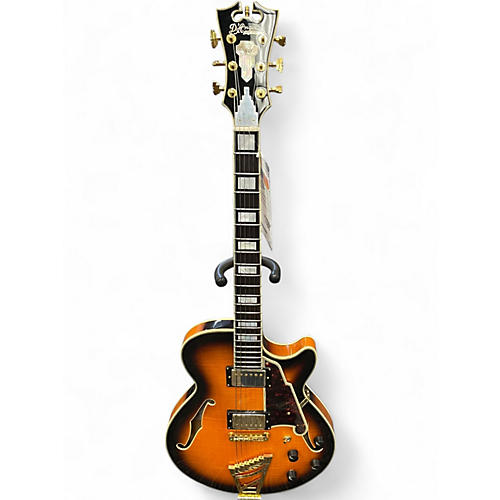 Used D'Angelico EX-SS Sunburst Hollow Body Electric Guitar Sunburst