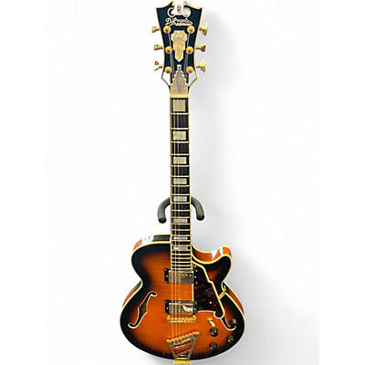 Used D'Angelico EX-SS Sunburst Hollow Body Electric Guitar