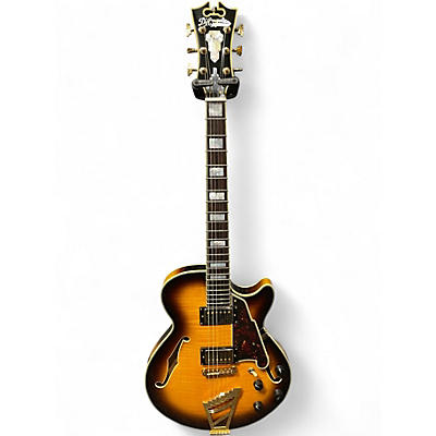 Used D'Angelico EX-SS Sunburst Hollow Body Electric Guitar