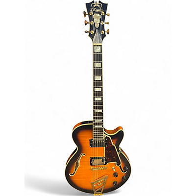 Used D'Angelico EX-SS Sunburst Hollow Body Electric Guitar
