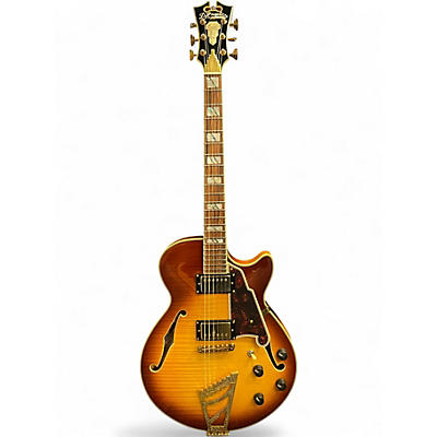 Used D'Angelico EX-SS Sunburst Hollow Body Electric Guitar
