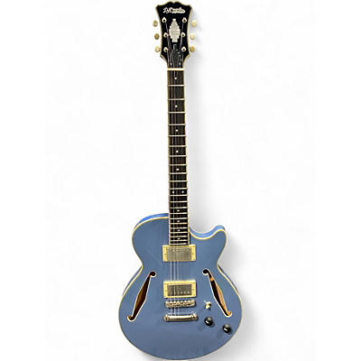 Used D'Angelico EX-SS Tour Slate Blue Hollow Body Electric Guitar