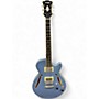 Used D'Angelico EX-SS Tour Slate Blue Hollow Body Electric Guitar Slate Blue