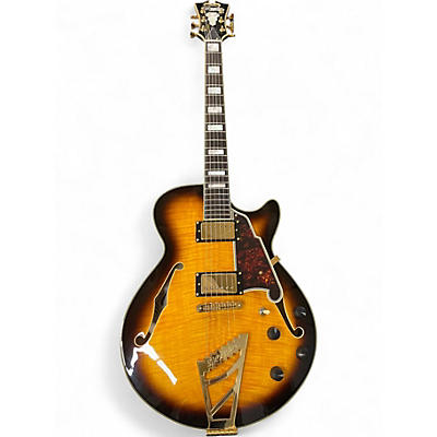 Used D'Angelico EX-SS Vintage Sunburst Hollow Body Electric Guitar
