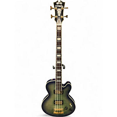 Used D'Angelico EX-XD Teal Burst Electric Bass Guitar