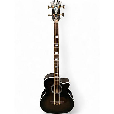 Used D'Angelico EXB6700 CHARCOAL BURST Acoustic Bass Guitar