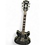 Used D'Angelico EXCEL DC Black Hollow Body Electric Guitar Black