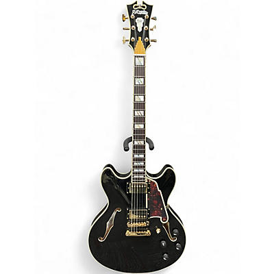 Used D'Angelico EXCEL DC Black Hollow Body Electric Guitar