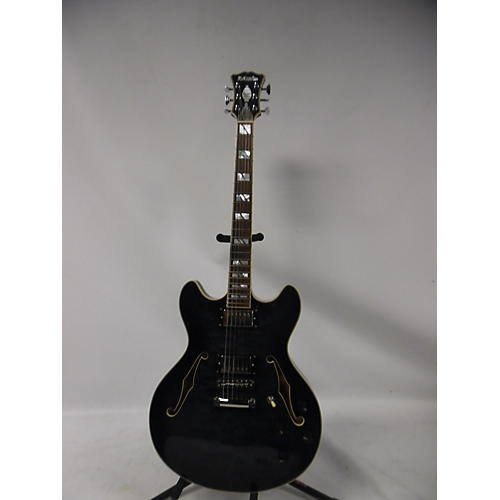 D'Angelico Used D'Angelico EXCEL DC Manhattan Midnight Hollow Body Electric Guitar Manhattan Midnight