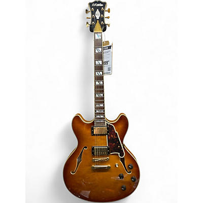 Used D'Angelico EXCEL DC QUILTED MAPLE ORANGE  Hollow Body Electric Guitar