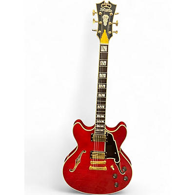 Used D'Angelico EXCEL DC Red Hollow Body Electric Guitar