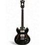 Used D'Angelico EXCEL DC TOUR Black Hollow Body Electric Guitar Black