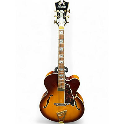 Used D'Angelico EXCEL EXL1 Brown Sunburst Hollow Body Electric Guitar