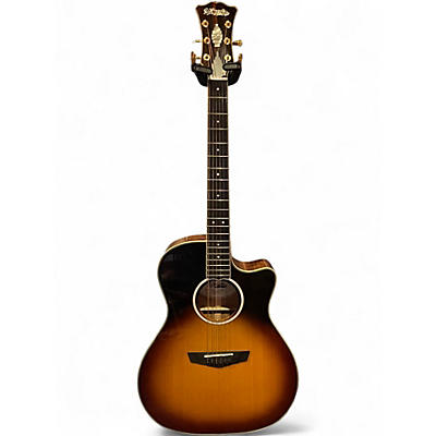 Used D'Angelico EXCEL GRAMERCY Vintage Sunburst Acoustic Electric Guitar