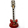 Used D'Angelico EXCEL MINI DC Candy Apple Red Hollow Body Electric Guitar Candy Apple Red