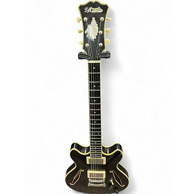 Used D'Angelico EXCEL MINI DC TOUR Black Hollow Body Electric Guitar