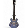 Used D'Angelico EXCEL MINI DC TOUR Blue Hollow Body Electric Guitar Blue