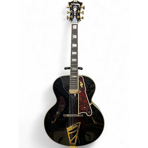 Used D'Angelico EXCEL SERIES STYLE B Black Acoustic Electric Guitar Black