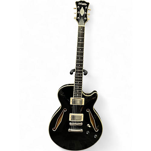 Used D'Angelico EXCEL SS TOUR Black Hollow Body Electric Guitar Black