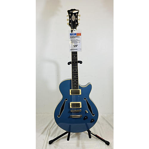 D'Angelico Used D'Angelico EXCEL SS TOUR Sonic Blue Hollow Body Electric Guitar Sonic Blue