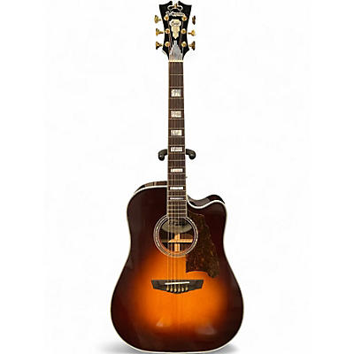 Used D'Angelico EXD500 Vintage Sunburst Acoustic Electric Guitar