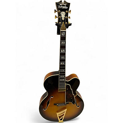 Used D'Angelico EXL-1 2 Color Sunburst Hollow Body Electric Guitar