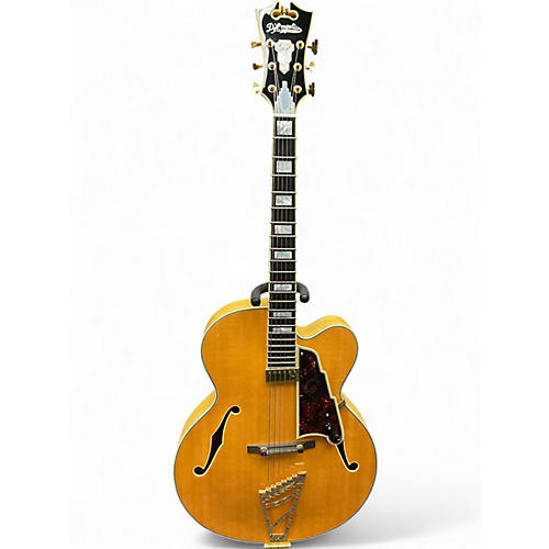 Used D'Angelico EXL-1 Amber Hollow Body Electric Guitar Amber