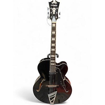 Used D'Angelico EXL-1 Black Hollow Body Electric Guitar