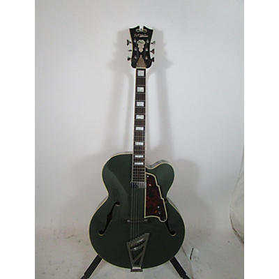 D'Angelico Used D'Angelico EXL-1 Olive Green Hollow Body Electric Guitar