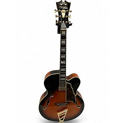 Used D'Angelico EXL-1 Tobacco Burst Hollow Body Electric Guitar