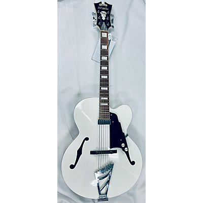 D'Angelico Used D'Angelico EXL-1 White Hollow Body Electric Guitar