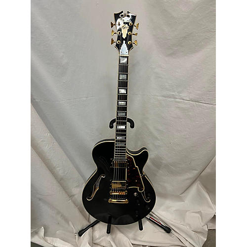 D'Angelico Used D'Angelico EXSS Black Hollow Body Electric Guitar Black