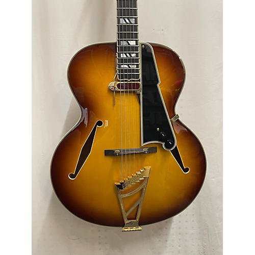 D'Angelico Used D'Angelico Excel B Antique Sunburst Solid Body Electric Guitar Antique Sunburst