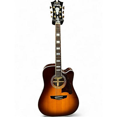 Used D'Angelico Excel Bowery SD500 Sunburst Acoustic Electric Guitar