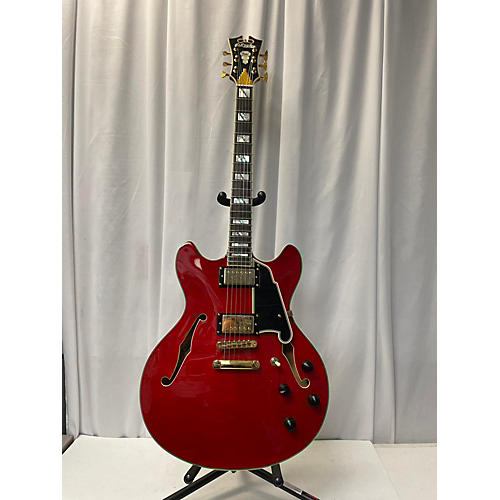 D'Angelico Used D'Angelico Excel DC Red Hollow Body Electric Guitar Red