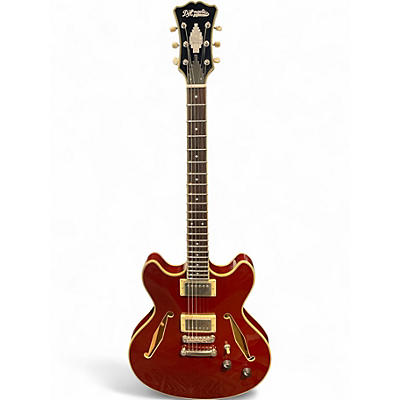 Used D'Angelico Excel DC Tour Burnt Umber Hollow Body Electric Guitar