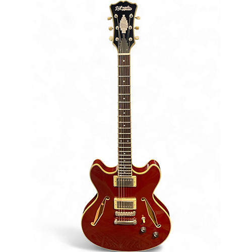 Used D'Angelico Excel DC Tour Burnt Umber Hollow Body Electric Guitar Burnt Umber