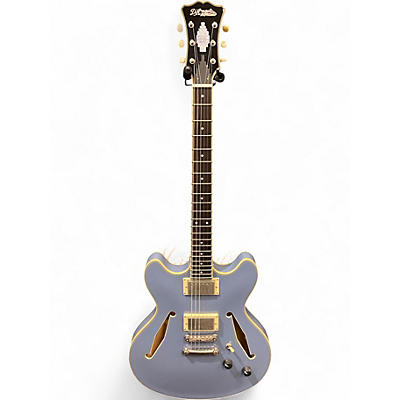 Used D'Angelico Excel DC Tour Slate Blue Hollow Body Electric Guitar
