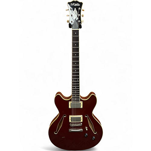 Used D'Angelico Excel DC Tour Wine Red Hollow Body Electric Guitar Wine Red