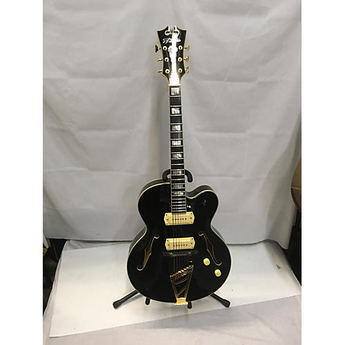 D'Angelico Used D'Angelico Excel Ex59 Black Hollow Body Electric Guitar Black