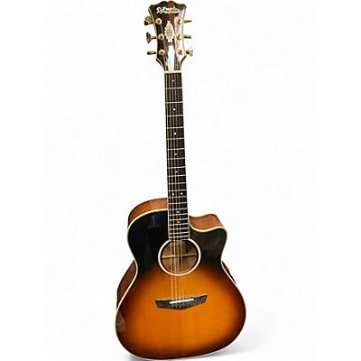 Used D'Angelico Excel Gramercy 3 Tone Sunburst Acoustic Electric Guitar