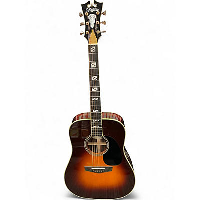 Used D'Angelico Excel Lexington DAED300VSBGP 2 Tone Sunburst Acoustic Electric Guitar