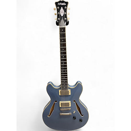 Used D'Angelico Excel Mini DC Tour SLATE BLUE Hollow Body Electric Guitar SLATE BLUE
