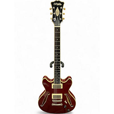 Used D'Angelico Excel Mini DC Tour Wine Red Hollow Body Electric Guitar